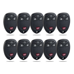 Lots of 10 Car Remote Fob Replacement for KOBGT04A 15114374 fits 2006 2007 2008 2009 Chevy HHR Uplander