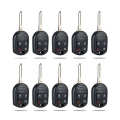 Lots of 10 Extra-Partss Remote Car Key Fob Replacement for Ford OUCD6000022 164-R8067 fits 2011 2012 2013 2014 F-150