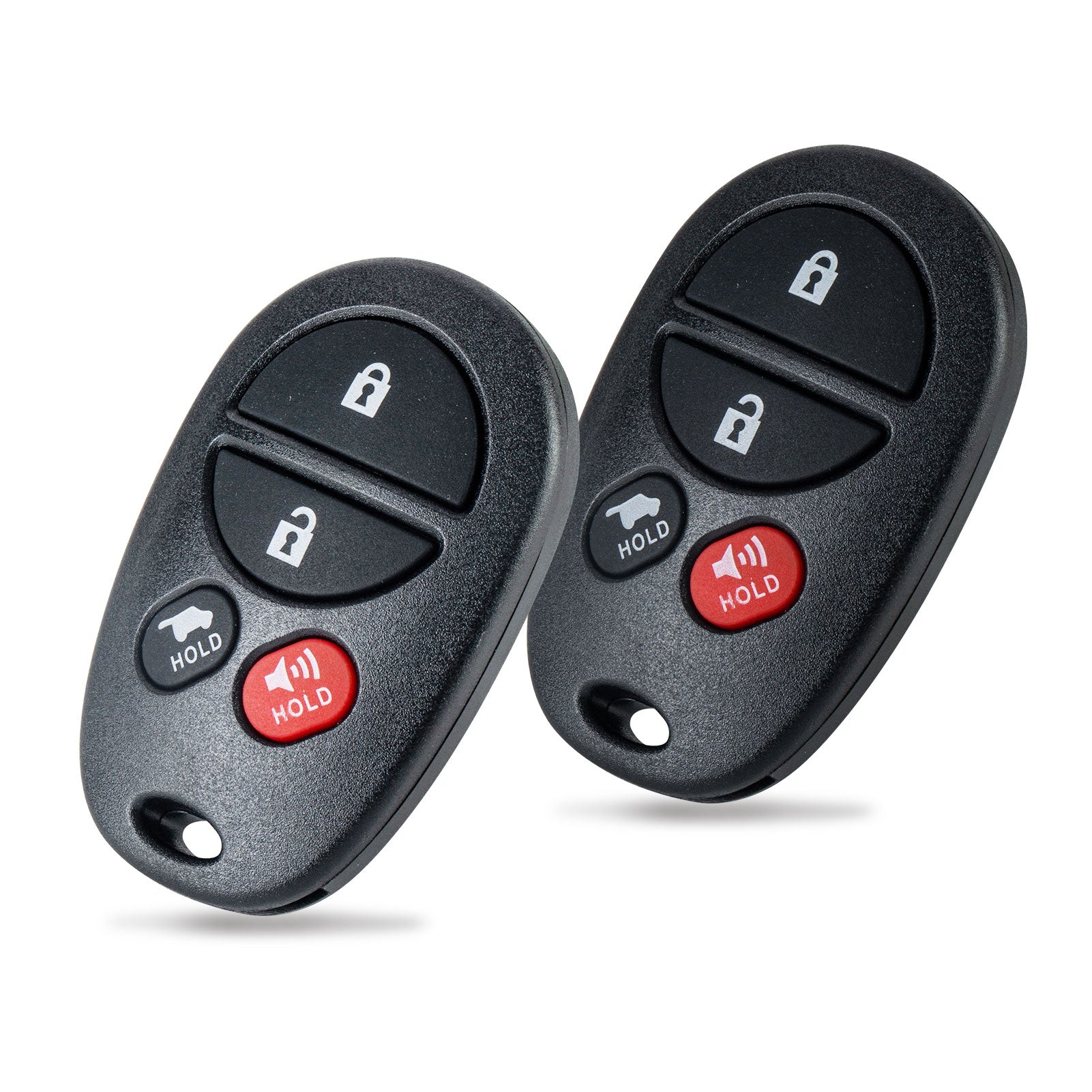 Extra-Partss Car Remote Fob Replacement for Toyot-a GQ43VT20T fits 2008 2009 2010 2011 2012 2013 2014 2015 Sequoia Highlander