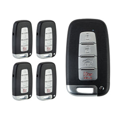 Lots of 5 Extra-Partss Remote Car Key Fob Replacement for Hyundai SY5HMFNA04 fits 2011 2012 2013 Sonata