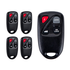 Lots of 5 Car Remote Fob Replacement for KPU41805 4238A-12076 fits 2003 2004 2005 Mazda 6