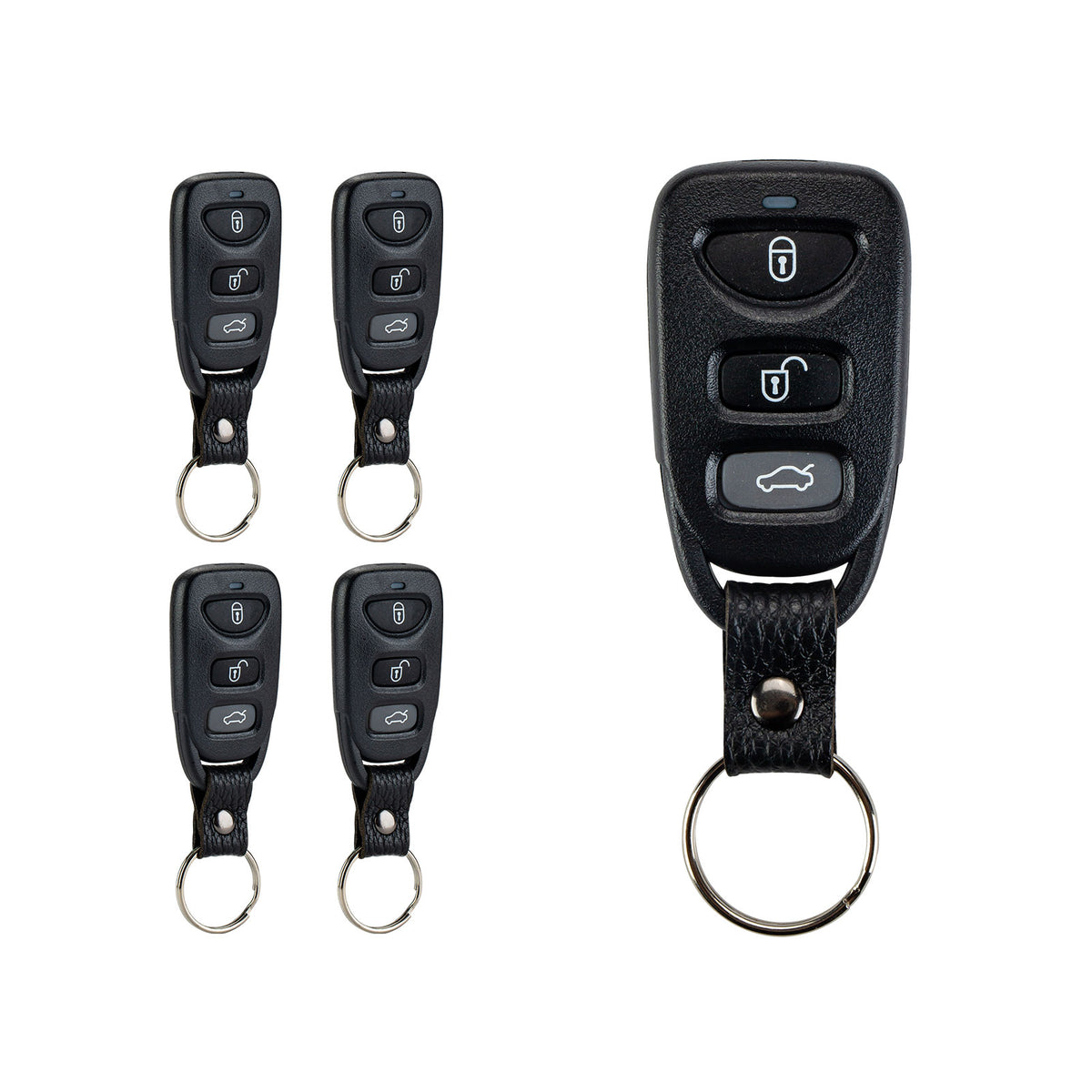 Lots of 5 Remote Car Key Fob Replacement for Kia PLNHM-T011 fits 2007 2008 2009 Sorento