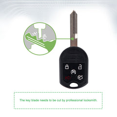 Lots of 10 Remote Car Key Fob Replacement for CWTWB1U793 164-R8000 fits 2013 2014 2015 Ford Explorer