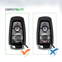 Extra-Partss Smart Car Key Fob Replacement for Ford F150 F250 F350 F450 F550 fits 2018 2019 2020 Proximity 5 Button Remote M3N-A2C93142600 164-R8166