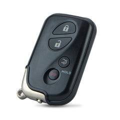 Extra-Partss Smart Car Key Fob Replacement for Lexus ES350 GS300 GS350 GS430 GS450h GS460 IS250 IS350 LS600h Proximity 4 Button Remote HYQ14AAB 271451-0140